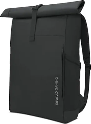 [Lenovo] IdeaPad ゲーミング リュック 16インチ PC対応 撥水 再生PET 通気性 ラゲッジストラップ ブラック