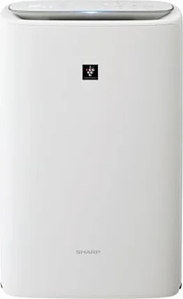 シャープ 空気清浄機 KI-TS50-W プラズマクラスター25000 23畳 10年フィルター 花粉 ウイルス ペット 消臭 薄型 加湿600mL