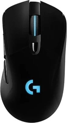 Logicool G ワイヤレス ゲーミングマウス G703h LIGHTSPEED HERO 25Kセンサー エルゴノミクス LIGHTSYNC RGB POWERPLAY 無線 充電 対応 ゲーミング マウス 充電式 無線 PC windows mac ブラック G703 国内正規品 【 ファイナルファンタジー XIV 推奨モデル 】