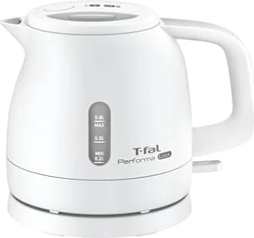 ティファール 電気ケトル 「パフォーマ ロック」0.8L ホワイト KO1611JP