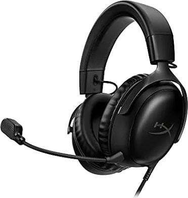 HyperX Cloud III 有線 ゲーミングヘッドセット 53mmドライバー搭載 ブラック 日本正規代理店品 727A8AA