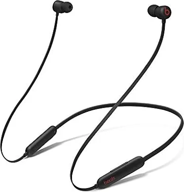 Beats Flexワイヤレスイヤホン – Apple W1ヘッドフォンチップ、マグネット式イヤーバッド、Class 1 Bluetooth、最大12時間の再生時間 - Beats ブラック