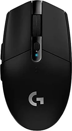 Logicool G ゲーミングマウス G304 LIGHTSPEED ワイヤレス ゲーミング マウス 軽量 99g HERO 12Kセンサー 6個プログラムボタン 250時間連続使用可能 ブラック PC windows mac 国内正規品 【 ファイナルファンタジー XIV 推奨モデル 】