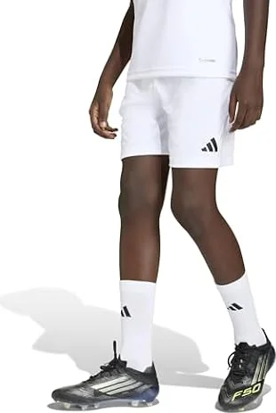 アディダス サッカー ショートパンツ キッズ ENTRADA 26 ショーツ ユニセックス子供 P1692 ホワイト/ブラック (JZ6526) 140