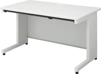 プラス オフィスデスク SH スチールデスク 平机 幅120 奥行70cm 配線穴付き SH-127H 643701