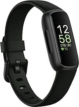 Fitbit Inspire 3 フィットネストラッカ― ミッドナイトゼン／ブラック スマートウォッチ/iPhone対応/アンドロイド対応/最大10日間のバッテリー/心拍計/睡眠スコア [日本正規品]
