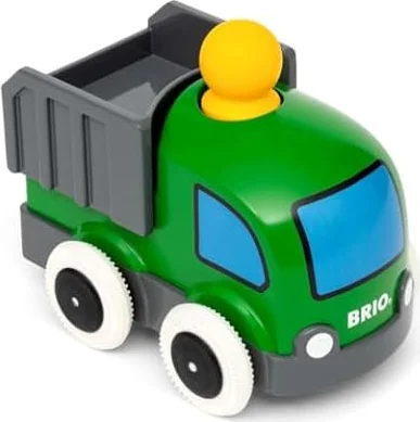 BRIO 木製レール 知育玩具 プッシュ&ゴー トラック 緑 対象年齢1歳~ 30286 誕生日 クリスマス プレゼント 室内遊び 男の子 女の子