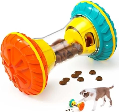 MateeyLife 犬 知育玩具 2in1 犬 おもちゃ 頑丈なおやつ自販機＆早食い防止ボール ペットの一人遊び 退屈解消 精神刺激 犬用知育おもちゃ 知能玩具 おやつディスペンサー