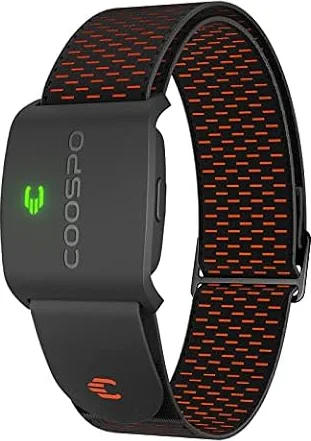 COOSPO HW9 心拍計 アームバンド 光学式 心拍センサー ANT+&Bluetooth5.0 ハートレートセンサー 心拍数測定 心拍ゾーンライト IP67防水 ロードバイク用 Strava/Zwiftアプリ対応 日本語説明書付き