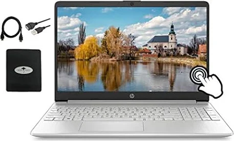 hp 2022 15.6インチ FHD タッチスクリーンノートパソコン 第11世代 Intel Core i5-1135G7 最大4.2GHz(Best i7-1060G7)、32GB RAM、1TB NVMe SSD、Intel Iris Xe Graphics、NumpPad、HDMI、Type A&C、ウェブカメラ、Win11 S。