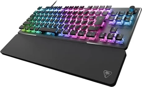 TURTLE BEACH ラピッドトリガー 搭載 ゲーミングキーボード Vulcan II TKL Pro リアクタップ(SOCDクリーナー/ラピトリ同時可) 可変アクチュエーション 日本語配列 有線 ブラック/黒 ホールエフェクト アナログ テンキーレス RGB Windows【メーカー保証2年】