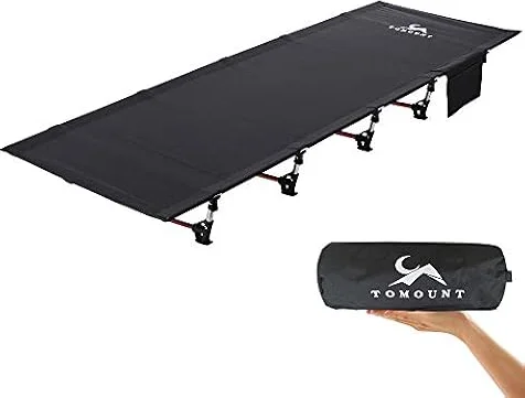 TOMOUNT アウトドアベッド キャンプコット 折りたたみ ベッド 軽量 耐荷重150kg 簡易ベッド コンパクト 防水 通気性
