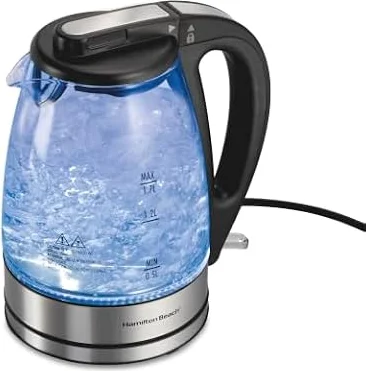 Hamilton Beach 1.7リットル電気ティーケトル、ウォーターボイラー&ヒーター