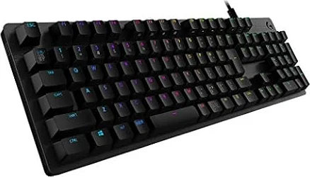 Logicool G ゲーミングキーボード G512r-TC 有線 タクタイル 茶軸 確かな打鍵感 GXスイッチ 日本語配列 LIGHTSYNC RGB USB パススルー ゲーミング キーボード メカニカルキーボード G512 PC window mac Chrome ブラック 国内正規品 【 ファイナルファンタジー XIV 推奨モデル 】