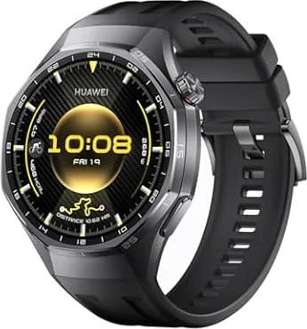 HUAWEI WATCH GT 6 Pro 46mm スマートウォッチ 大画面 GPS搭載 21日間バッテリー 心電図 ゴルフ GPS 通知 ブラック