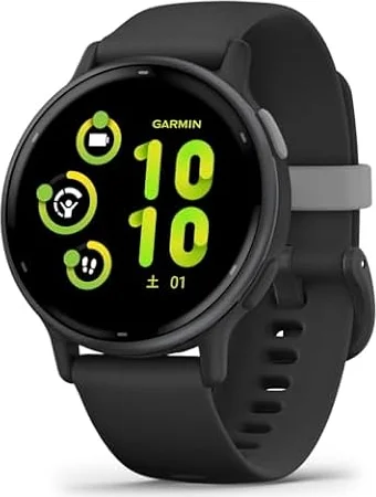 GARMIN(ガーミン) vivoactive 5 Black/Slate フィットネスGPSウォッチ 睡眠管理/フィットネス年齢/お昼寝検出/Suica対応/心拍センサー/ストレスレベル測定/iOS・アンドロイド対応 / 11日間のバッテリー持続時間 / スマートウォッチ【日本正規品】