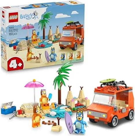 レゴ(LEGO) ブルーイ ブルーイ 家族でビーチへ行こう 11202 おもちゃ 男の子 女の子