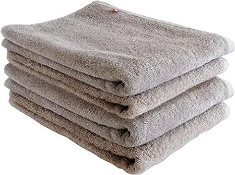 日本ユーテンシル バスタオル 今治タオル 60×140cm 4枚セット グレー